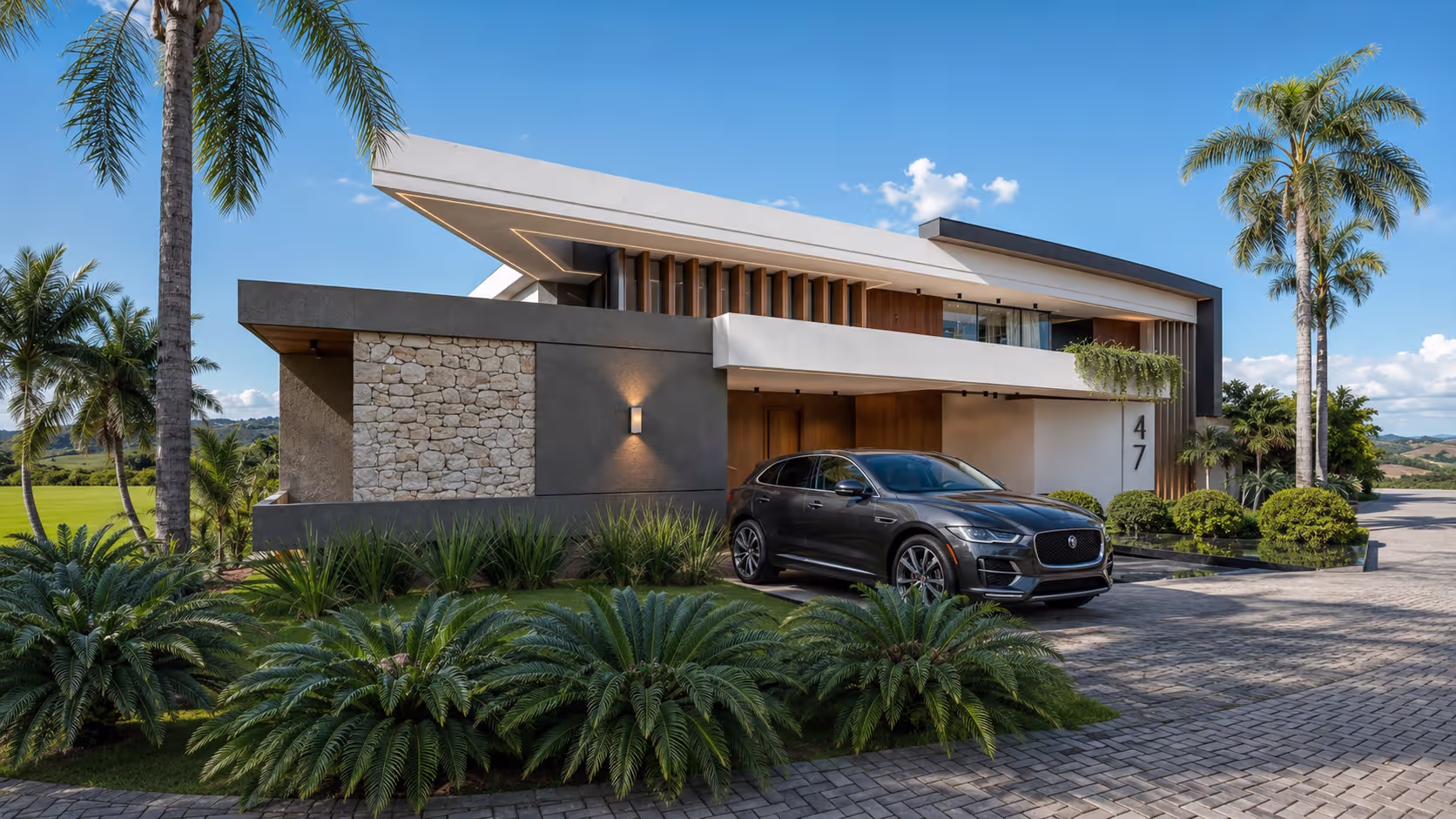 Projeto residencial contemporâneo da Átrio Arquitetura